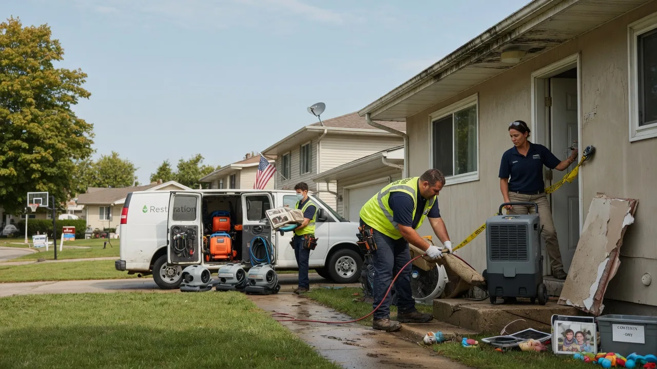 Water Damage Restoration in Dunlo, PA near me